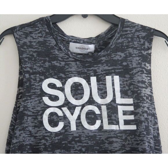 Soul Cycle SW10161571 Women's Sz M Charcoal SoulCycle Pronto Tank Top $62 - Picture 3 of 7